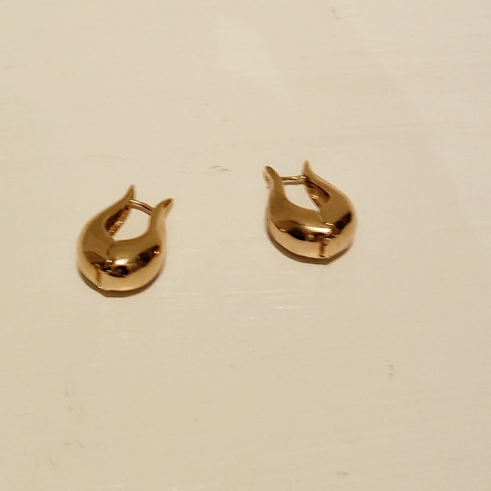Brazilian gold earring